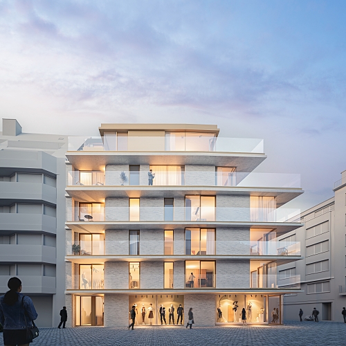 Residentie Crescent — buitenaanzicht