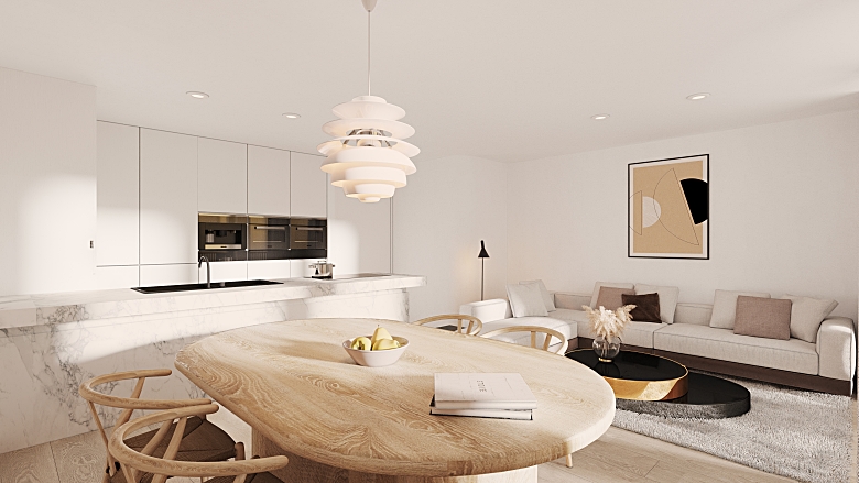 Residentie Kaaiman — type appartement